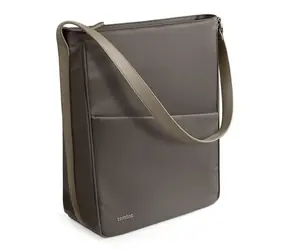 tomtoc Tote Backpack šedohnědá / Batoh na notebook / 14"