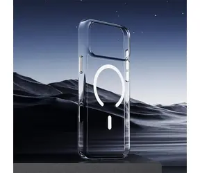 Comma Glass Series čirá / Kryt / Apple iPhone 17 Pro Max / magnetický