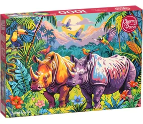 CHERRY PAZZI Puzzle Společné chvíle pohody / 1000 dílků / 70 × 50 cm