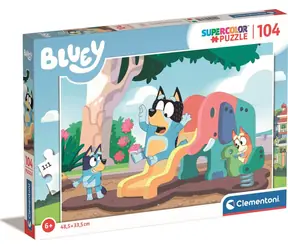 CLEMENTONI Puzzle Bluey (27171) / 104 dílků / 6-8 let