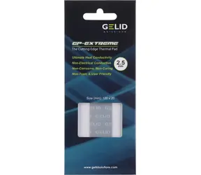 Gelid GP-Extreme TP-GP05-F / Teplovodivá podložka / 120 x 20 x 2,5 mm