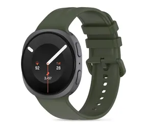 Tech-Protect Silicone Evo Strap zelená / Řemínek / Samsung Galaxy Watch 40/44/46 mm / Silikon