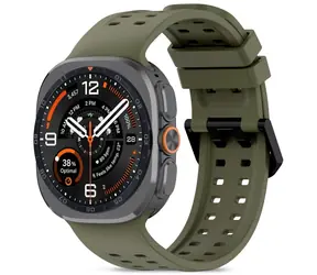 Tech-Protect Silicone Air olivová / Řemínek pro Samsung Galaxy Watch Ultra / 47 mm / Silikon