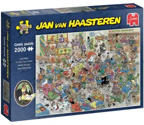 JUMBO Puzzle JvH Člověče, nezlob se bitva / 2000 dílků / od 15 let