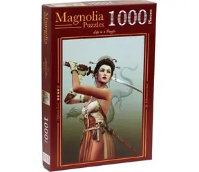 MAGNOLIA Puzzle Připravena k boji / 1000 dílků / 48 x 68 cm