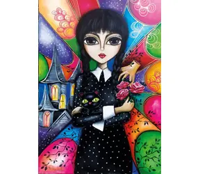 MAGNOLIA Puzzle Zvláštní dívka / 1000 dílků / 48 x 68 cm