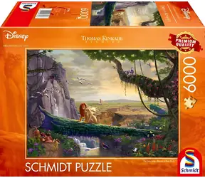 SCHMIDT Puzzle Lví král: Návrat na Lví skálu / 6000 dílků / od 12 let