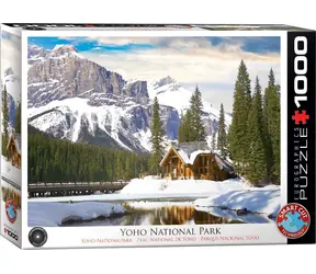 EUROGRAPHICS Puzzle Národní park Yoho / 1000 dílků / 68 × 48 cm