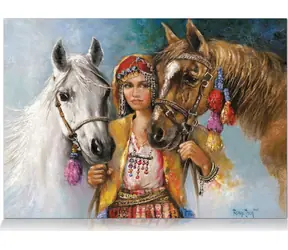 STAR Puzzle Venkovská dívka / 1000 dílků / 68 × 48 cm