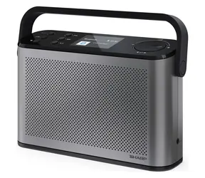 Sharp DR-P540 šedá / Přenosné rádio / DAB+/DAB/FM / Bluetooth 5.3 / LCD displej