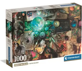 CLEMENTONI Puzzle Maleficium - Okultní artefakty / 1000 dílků / od 14 let