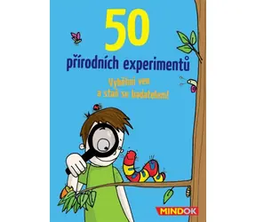 MINDOK 50 přírodních experimentů / Délka hry: 15 minut / Počet hráčů: 1 / od 8 let