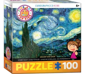 EUROGRAPHICS Puzzle Hvězdná noc / 100 dílků / od 5 let