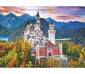 EUROGRAPHICS Puzzle Zámek Neuschwanstein / 1000 dílků / 68 × 48 cm