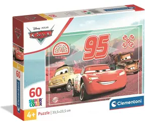 CLEMENTONI Puzzle Auta / 60 dílků / od 4 let