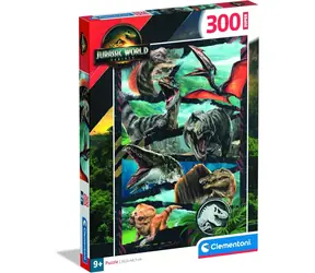 CLEMENTONI Puzzle Jurský svět SUPER / 300 dílků / od 9 let