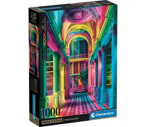 CLEMENTONI Puzzle ColorBoom: Athenaeum / 1000 dílků / od 14 let