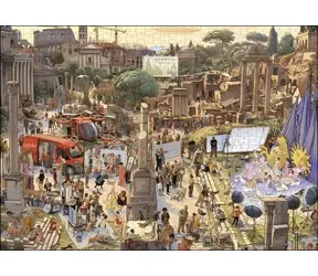 HEYE Puzzle Focení módní přehlídky / 2000 dílků / 97 × 69 cm