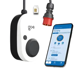 go-e Gemini flex 2.0 bílá/černá / Wallbox / 11 kW / mobilní / 4G/LTE / IP65