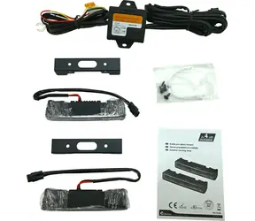 Compass Denní svítilny 4x HIGH POWER LED 12V / Světlo pro denní svícení / ON/OFF systém / sada 2 ks