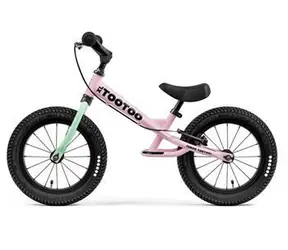 YEDOO Dětské odrážedlo TooToo XL růžová / kola 14"/14"