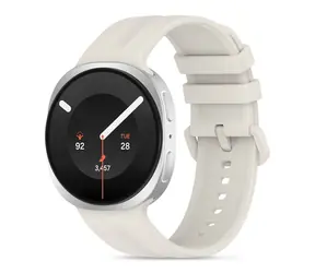 Tech-Protect Silicone Evo Strap béžová / Řemínek / pro Samsung Galaxy Watch 40/44/46 mm / Silikon