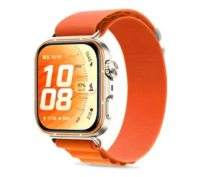 Tech-Protect Nylon Pro Strap oranžová / Řemínek / pro Huawei Watch Fit 3/4/4 Pro/5/5 Pro