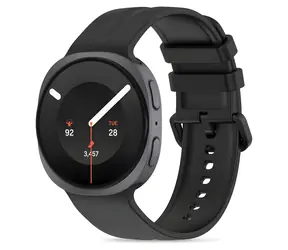 Tech-Protect Silicone Evo Strap černá / Řemínek / Samsung Galaxy Watch 40/44/46 mm / Silikon