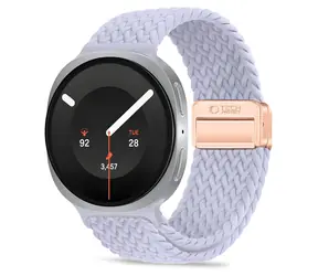 Tech-Protect Nylonmag fialová / Řemínek pro Samsung Galaxy Watch / 40/44/46 mm / Nylon, magnetické zapínání