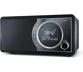 Sharp DR-450 černá / Přenosné rádio / 6W / DAB+/FM / Bluetooth 4.2 / LCD displej