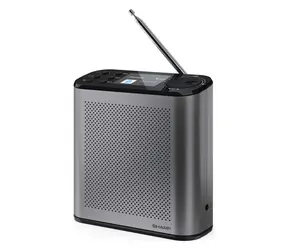 Sharp DR-P530 šedá / Přenosné rádio / DAB+/DAB/FM / Bluetooth 5.3 / výdrž 15 h