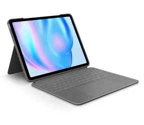 Logitech Combo Touch oxfordská šedá / Pouzdro s klávesnicí / iPad Air 13" (M2) / Nordic rozložení