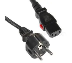 Mercodan napájecí kabel Schuko - C13 černá / Napájecí kabel / 1,8 m