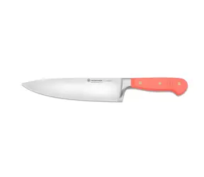 Wüsthof Classic Colour Coral Peach / Kuchařský nůž / Čepel 20 cm / Ocel X50CrMoV15 / 58 HRC