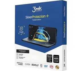 3mk SilverProtection+ Motorola Razr 40 Ultra / Ochranná fólie / Folded Edition / Antimikrobiální / Mokrá instalace