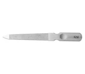 KAI Pilník na nehty 9,5 cm / Pilník na nehty / Zrnitost 120/280 / Nerezová ocel