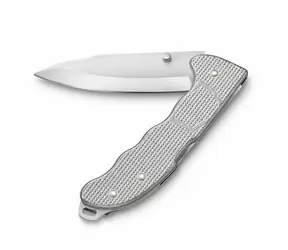 VICTORINOX Kapesní nůž Evoke Alox stříbrná / Ocel / Počet funkcí 5 / Zamykací čepel