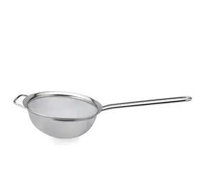 Weis Kuchyňské síto nerez / Kuchyňské síto / průměr 16 cm / délka 32 cm / hustota síta 0,85 mm