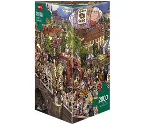 HEYE Puzzle Pouliční průvod / 2000 dílků / 97 × 69 cm