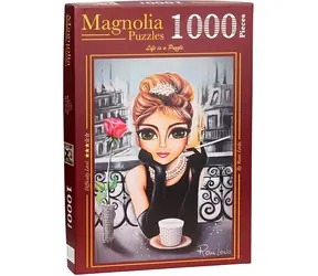 MAGNOLIA Puzzle Audrey / 1000 dílků / 48 x 68 cm
