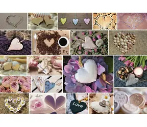 GRAFIKA Puzzle Miluji tě / 1000 dílků / 69 × 47,8 cm