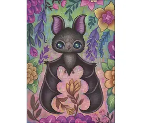 HEYE Puzzle Dreaming: Netopýrek / 1000 dílků / 50 x 70 cm
