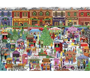 ALIPSON Puzzle Trh Kris Kringle / 1000 dílků / 69 x 47,8 cm
