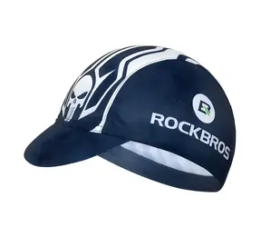 Rockbros MZ10019 modrá / Cyklistická čepice s kšiltem / Pod helmu