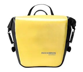 Rockbros AS-003-1Y žlutá / Brašna na kolo / Přední i zadní uchycení / 10-14 l / Voděodolná