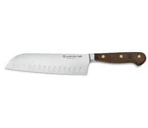 Wüsthof Crafter 17 cm / Santoku nůž / Kovaná nerezová ocel / Rukojeť z kouřeného dubu / Made in Germany