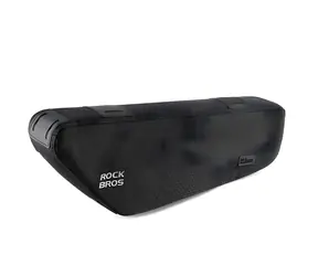 Rockbros Brašna do rámu kola 2,9 l černá / Brašna na kolo / Pod horní trubku