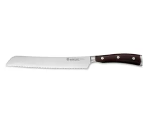 Wüsthof IKON Nůž na chleba 20 cm / Kuchyňský nůž / Trojitě nýtovaná rukojeť
