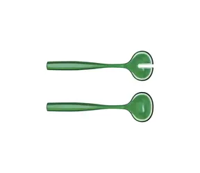 Guzzini DOLCEVITA zelená / Salátový příbor / bioplast / 28 cm