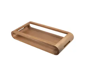Artelegno Podnos bukové dřevo 21 x 43 cm / Podnos / bukové dřevo / oboustranný
